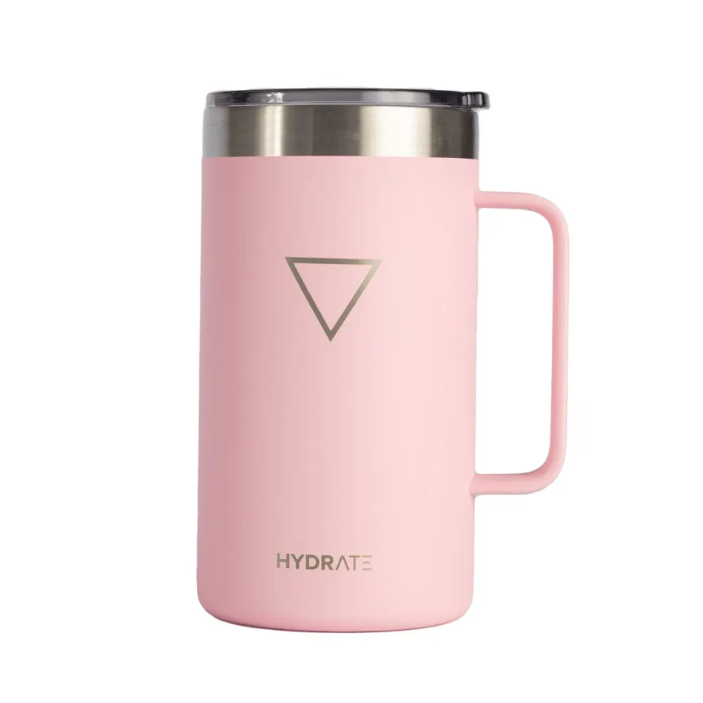 Garrafa Térmica Hydrate 710ml Rosa Pastel