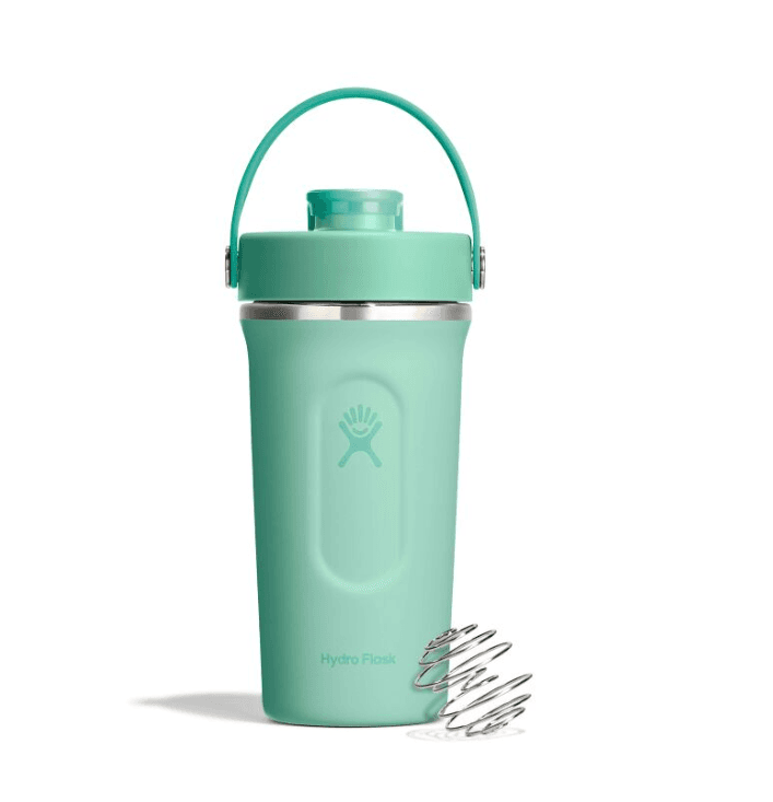 Garrafa Térmica Hydro Flask Termito Shaker Bottle Mxc24344 709ml Mermaid Green
