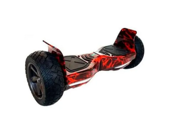 Patinete Hye Hy-Sc8 8.5" 100KG Vermelho Grafite