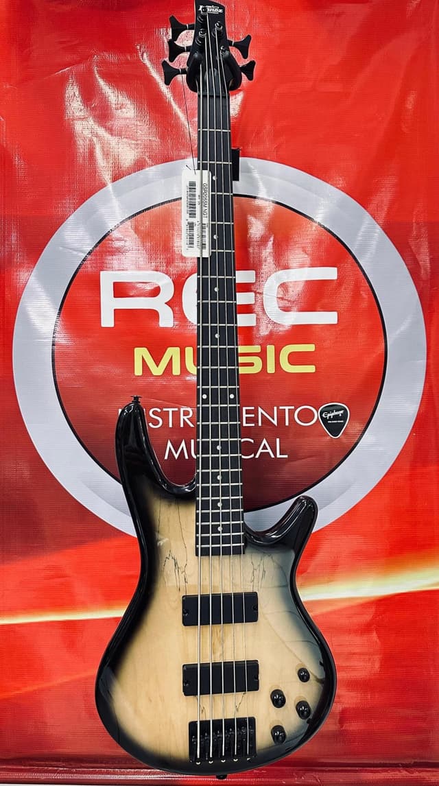 Baixo Ibanez GSR205SM Ngt 5 Cordas