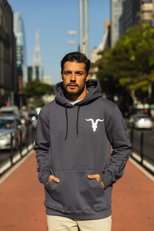 Moletom Ignite Logo Cst Masculino 71000 (T) P Branco Tam. P