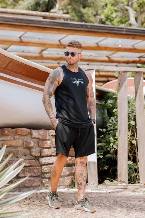 Ignite Regata Long Masculino 66002 (t) G Negro