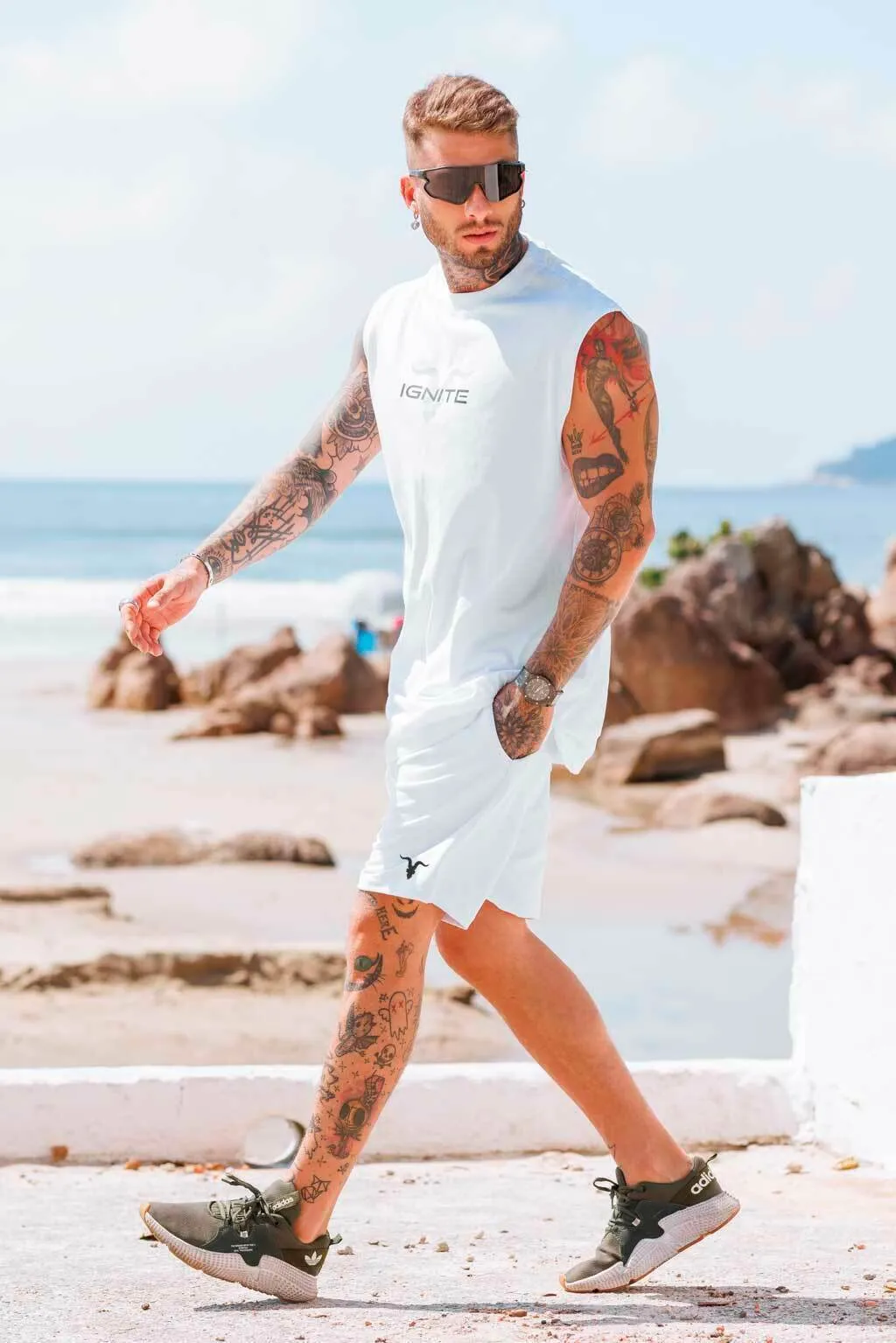 Ignite Regata Long Masculino 66003 (t) M Blanco