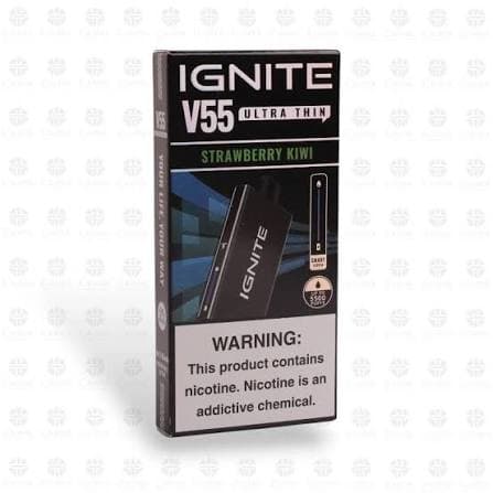 Ignite Vaper Desechable V55 5500PUFFS Black Strawberry Kiwi