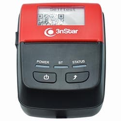 Impressora Térmica Portátil de Recibos 3NSTAR PPT205BT Preto / Vermelho
