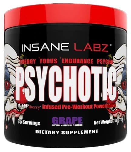 Suplemento Insane Labz Psychotic Uva 219G