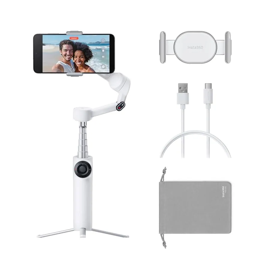 Estabilizador Insta360 Flow 2 Cinsabqa Branco