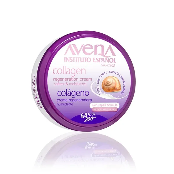 Hidratante Instituto Español Crema Avena Regeneradora Colágeno 200ml