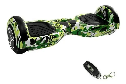 Hoverboard Interbras 8.5" Verde Camuflado