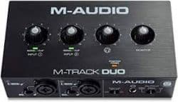 Interface de Áudio M.audio M-Track Duo
