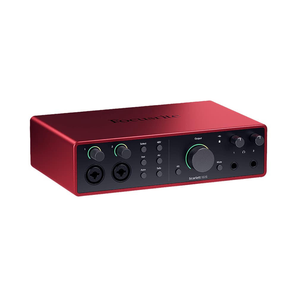 Interface de Áudio Focusrite Scarlett 16I16 4ª Geração