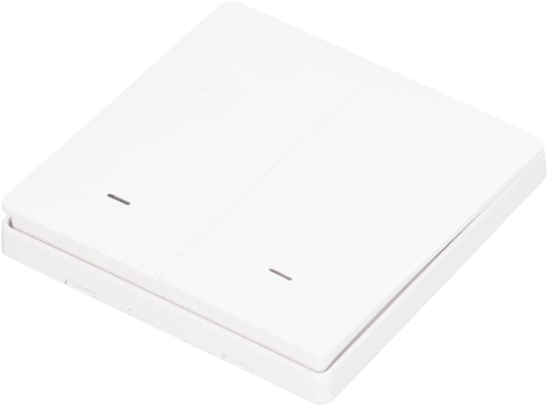 Interruptor de Parede 4Life Smart Rf433 com 2 Botões - Branco