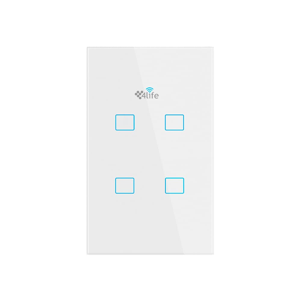 Interruptor Inteligente 4Life FLT4SWW Branco