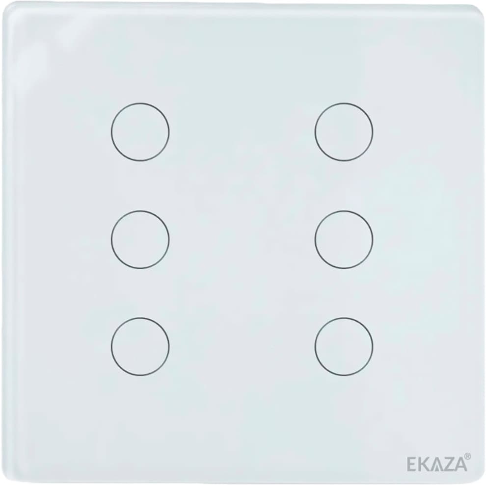 Interruptor Smart Ekaza Ekat-T3074-6WZ Branco