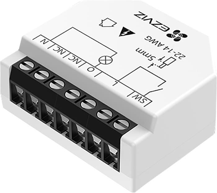 Interruptor Inteligente Ezviz Wi-Fi Relay 1P Cs-T35 Branco