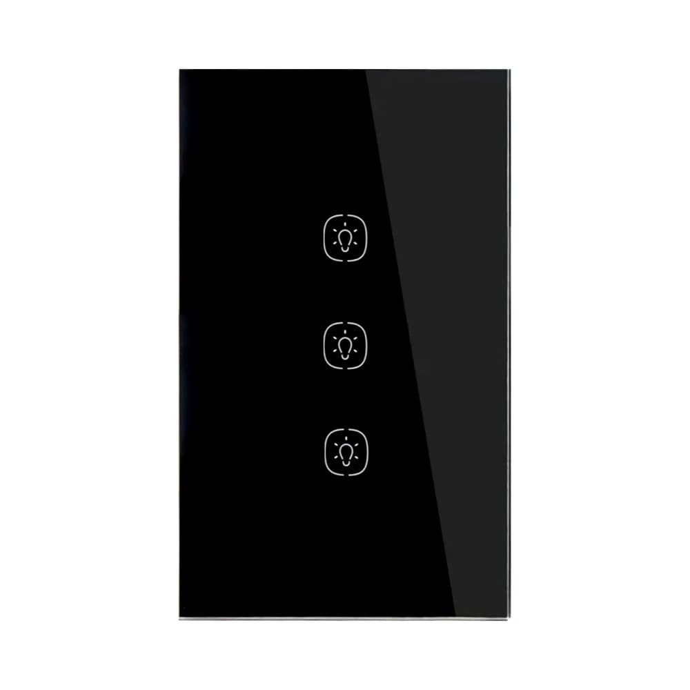 Interruptor Inteligente Homie HSS03TR Zibbee C3 Preto