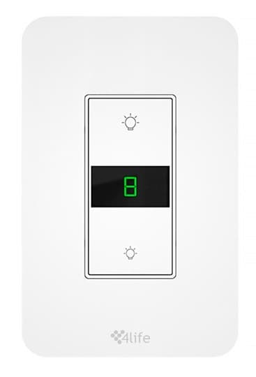 Interruptor Smart Light 4Life Fi7011 WiFi 110V/50-60Hz