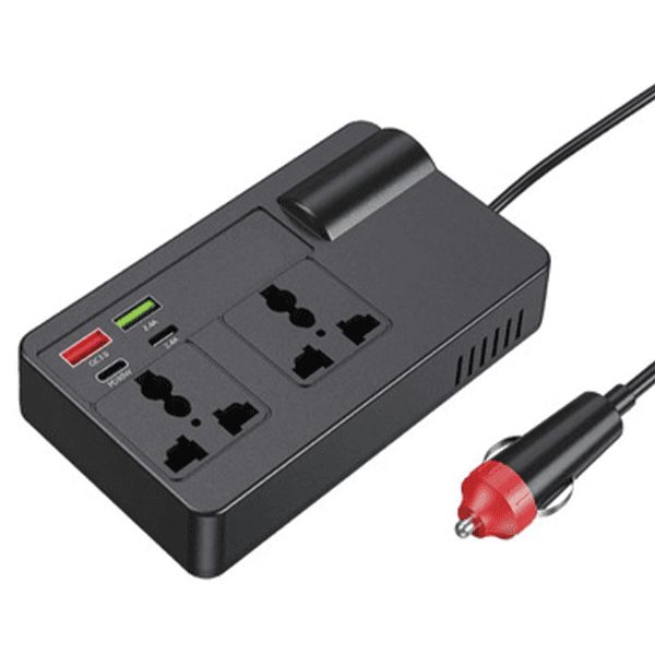 Inversor Multifuncional para Carro Geral C11-B / 12-24V / 110-220V - Preto