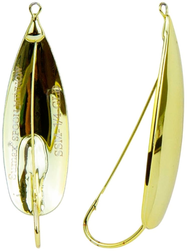 Isca Artificial Sumax Spoon Minnow Ssm-1/4-Gld - Dourado