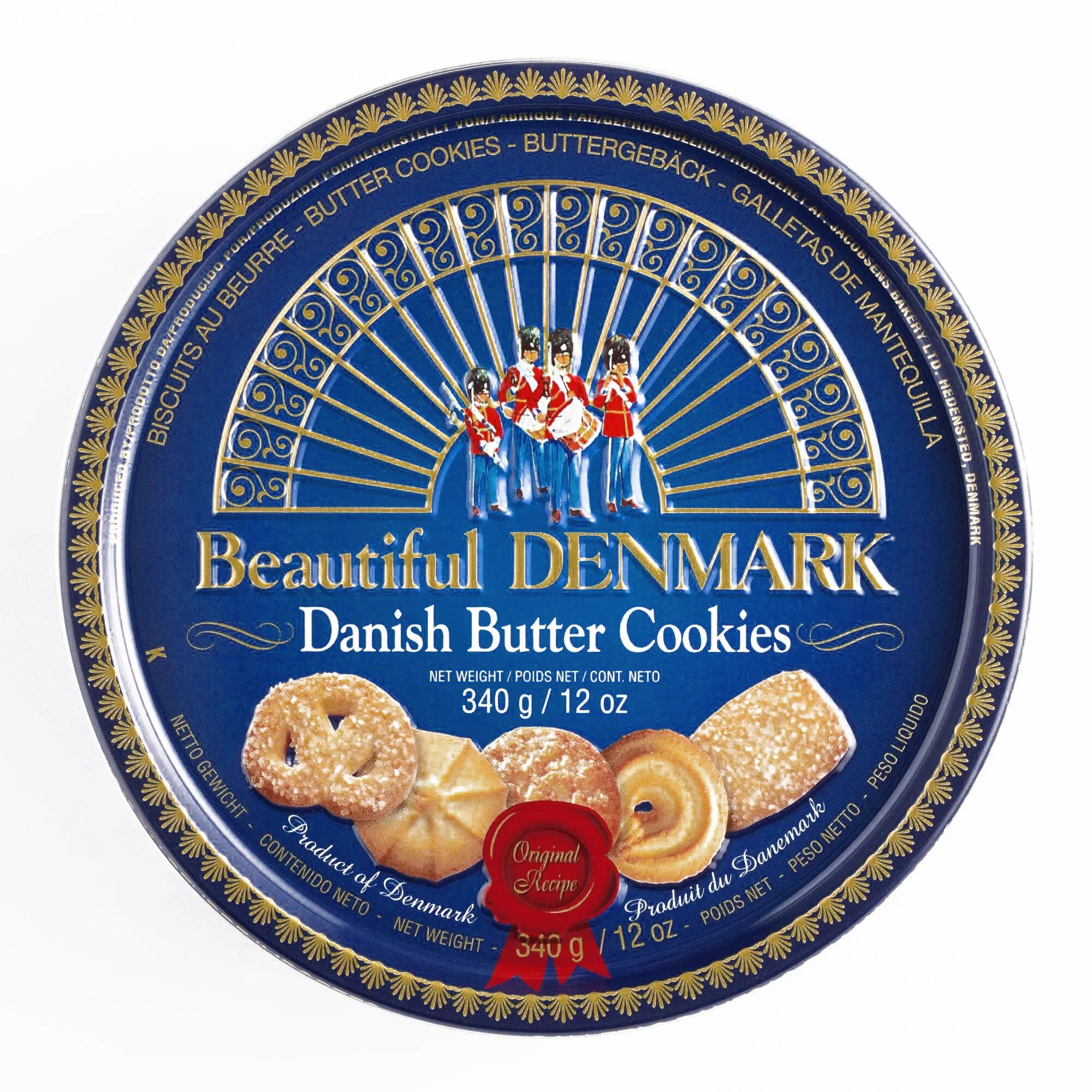 Biscoitos Jacobsens Beautiful Denmark Danish Butter 454GR