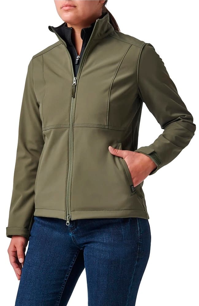 Jaqueta 5.11 Tactical Leone Softshell Ranger Green