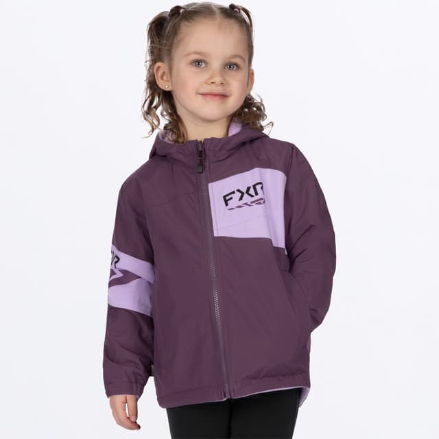 Jaqueta Infantil Fxr Toddler Ascend Reversible - Grape/Lavender