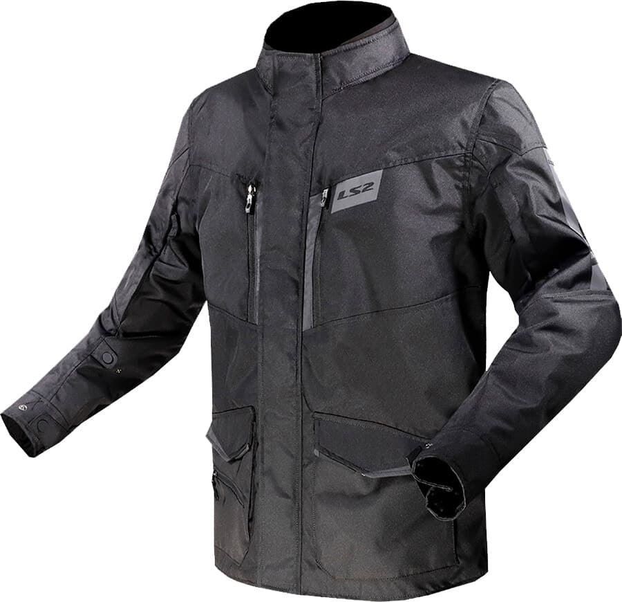 Jaqueta para Moto Ls2 Metropolis Evo Preta