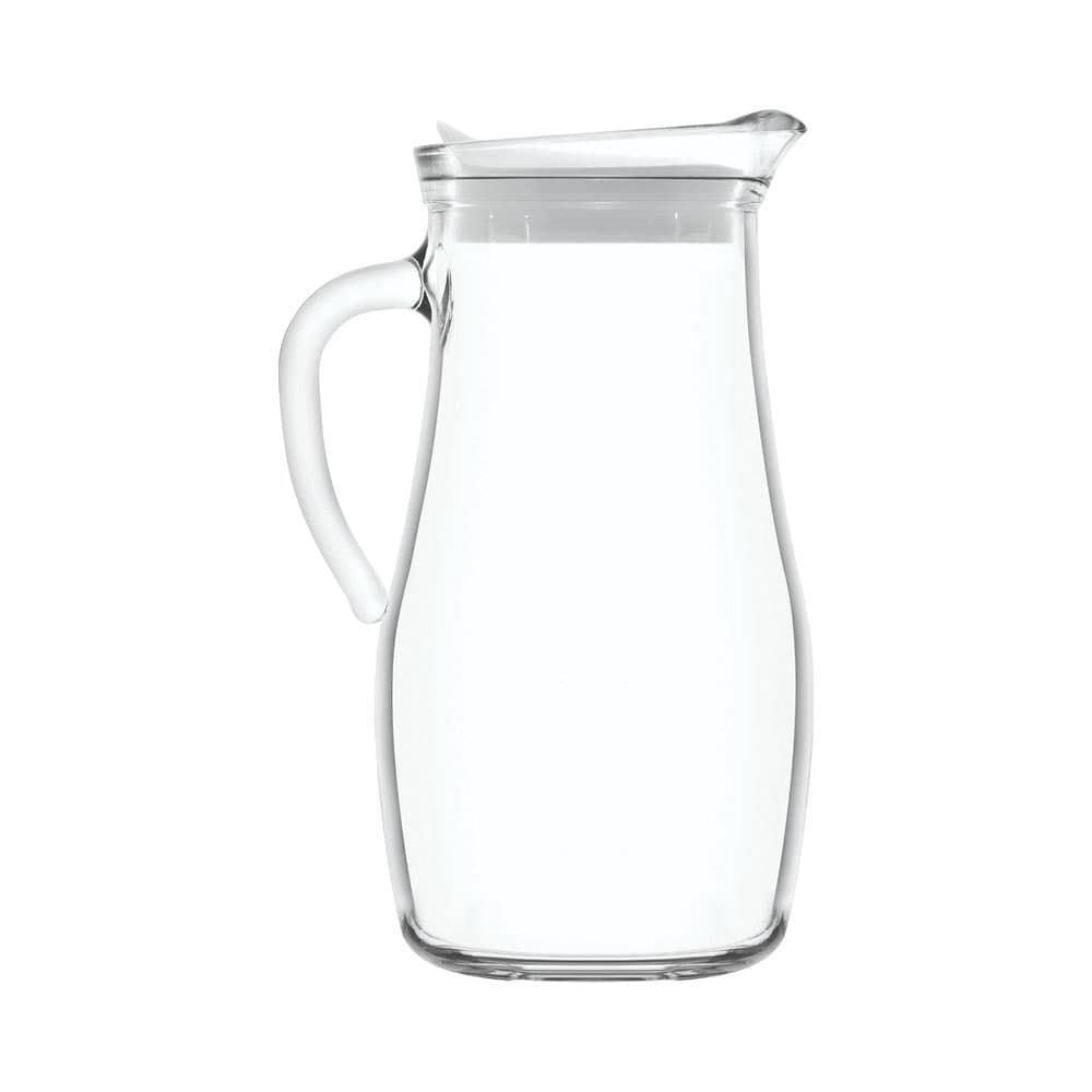 Jarra de Vidro Mislet com Tampa Mis180 1.8L Transparente - Branco