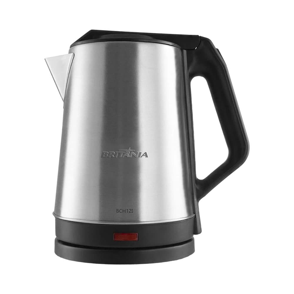 Chaleira Elétrica Britania BCH12I 1.9L 1500W 220V Prata - Preto