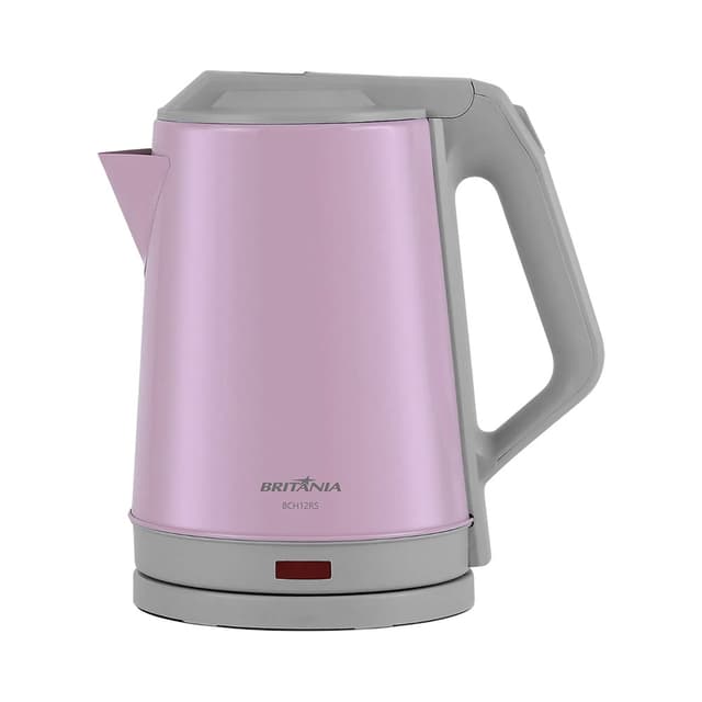 Chaleira Elétrica Britania BCH12RS 1.9L 1500W 220V Rosa - Cinza