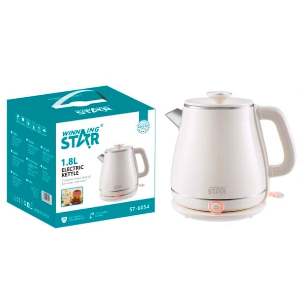 Jarra Elétrica Winning Star St-6054 1.8L 220V Rosa 1600W
