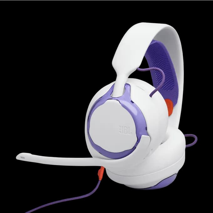 Fones de Ouvido Jbl Quantum Gaming Q250 White/purple