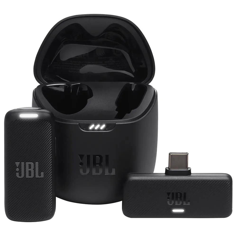 Microfone Jbl Quantum Stream Wireless USB-C Preto