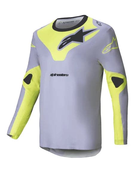 Jersey Alpinestars Racer Veil Cinza/Amarelo M