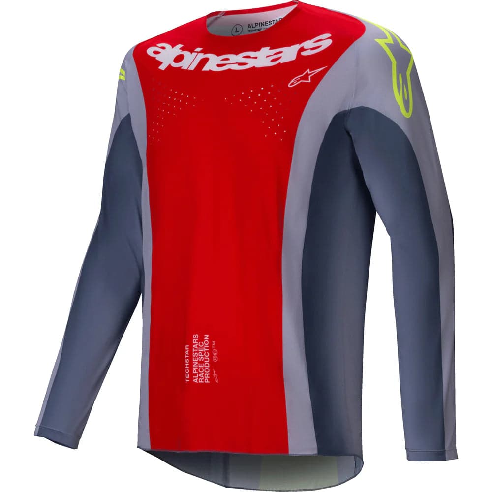 Jersey Alpinestars Tchstar Melt Brght RED/GRY L