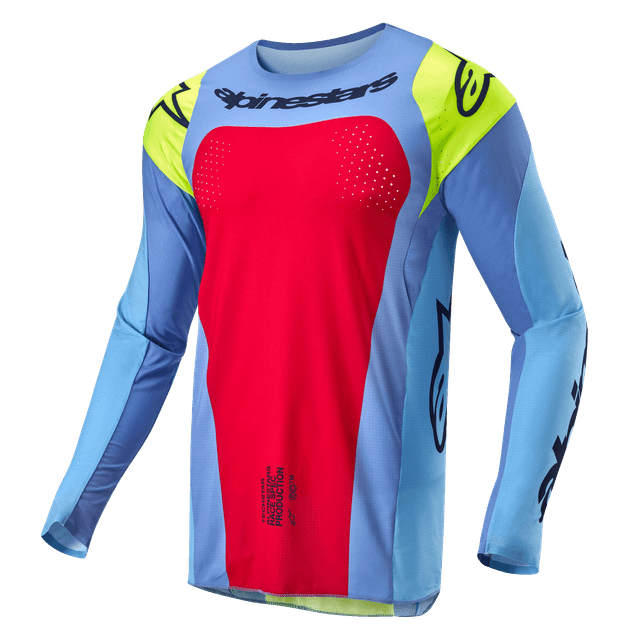 Jersey Alpinestars Techstar Ocuri L.BLU/YLW F/RED B. / Xl