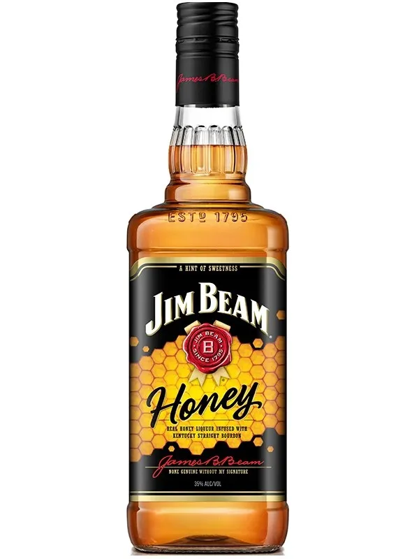 Whisky Bourbon Honey Jim Beam 1LT