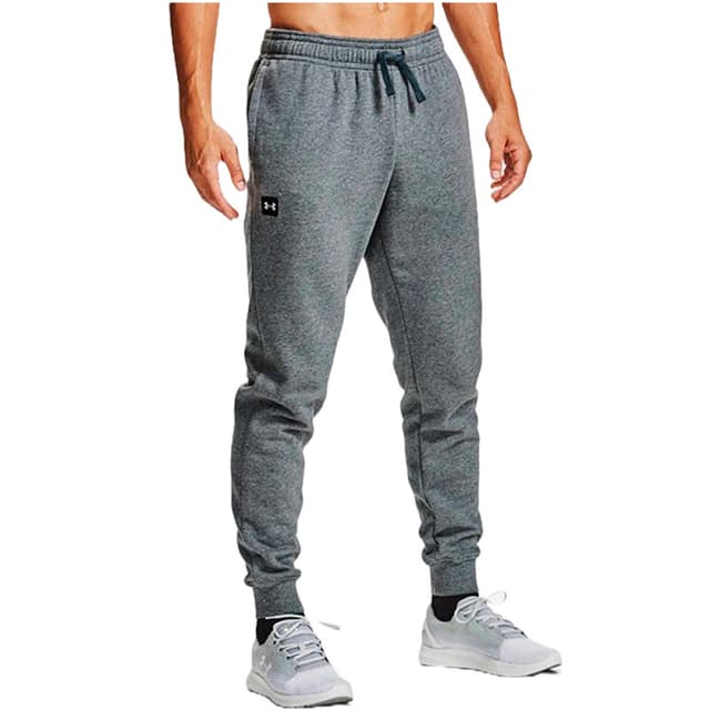 Calça Jogger Masculina Under Armour 1357128-012 Rival Fleece Sm Cinza