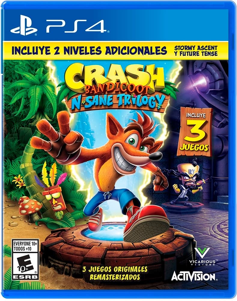 Jogo Sony Crash Bandicoot N Sane Trilogy Ps4