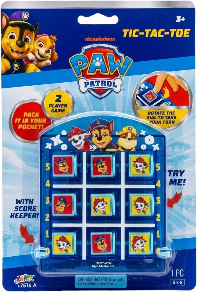 Jogo da Velha Paw Patrol Ja-Ru