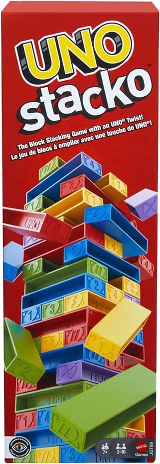 Jogo de Blocos Uno Stacko Mattel