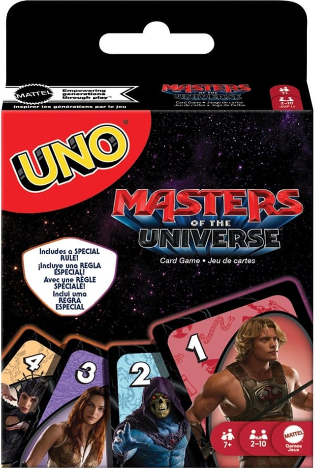 Jogo de Cartas Uno Masters of The Universe Mattel