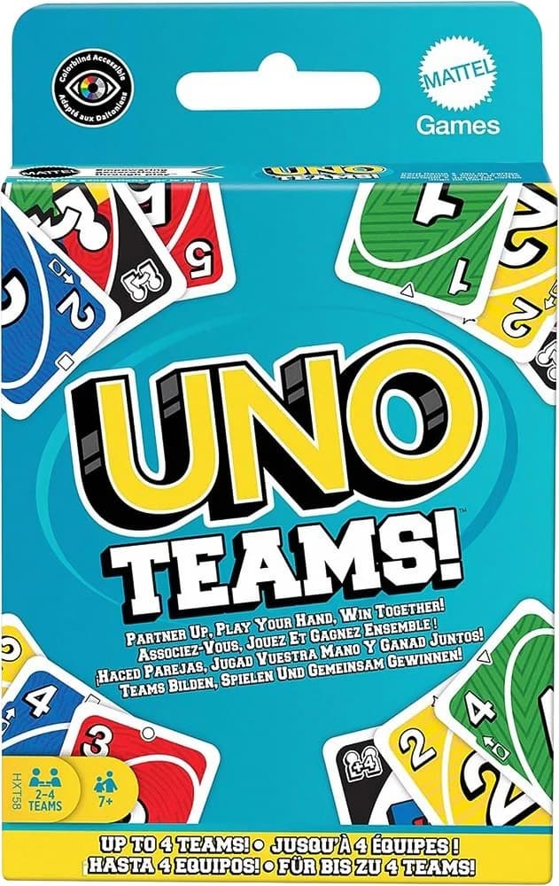 Jogo de Cartas Uno Teams Mattel