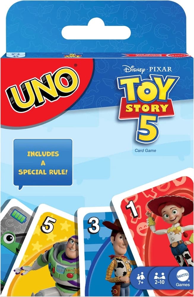 Jogo de Cartas Uno Toy Story 5 Mattel