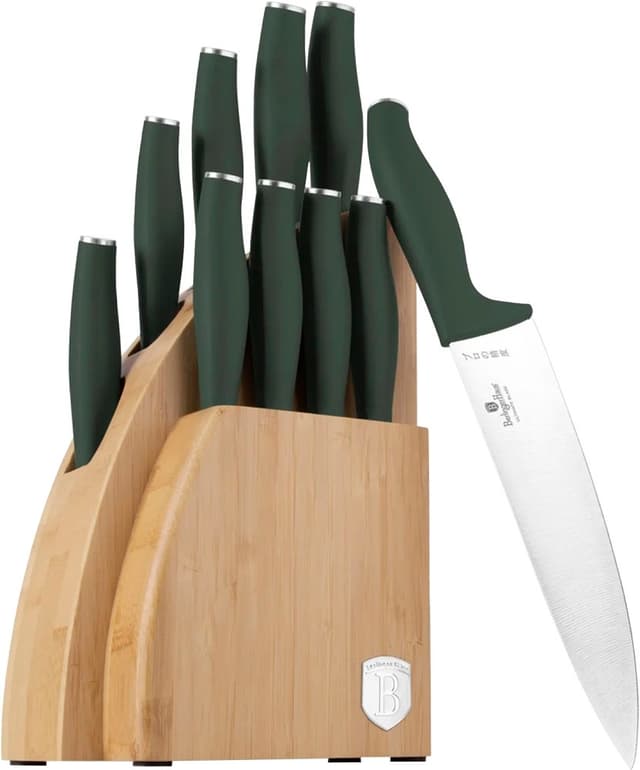 Jogo de Facas Berlinger Haus Matte Green Collection - Bh-3123 (10 Peças)