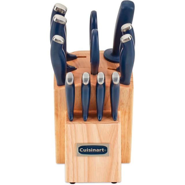 Jogo de Facas Cuisinart Classic Colorpro 12 Peças Azul Marinho