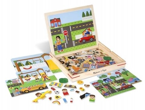 Jogo Magnético de Madeira Melissa & Doug 19918