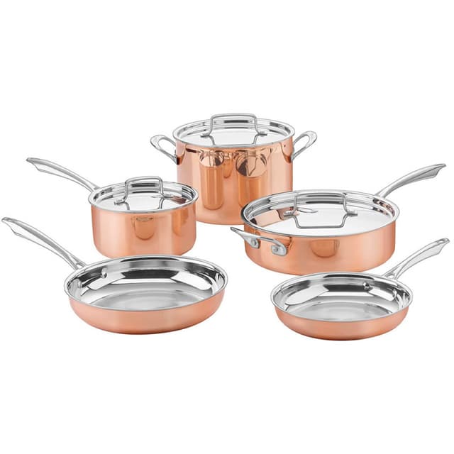Jogo de Panelas Cuisinart Copper Collection — 8 Peças