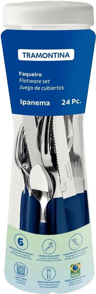 Jogo de Talheres Tramontina Ipanema - 23399/191 (24 Peças)