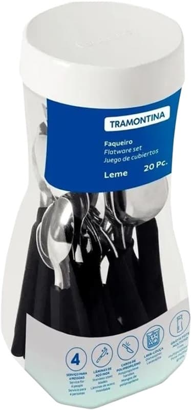 Jogo de Talheres Tramontina Leme - 20 Peças